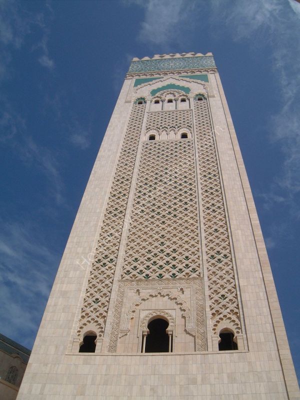 Minaret, Hassan II Mosque, Casablanca